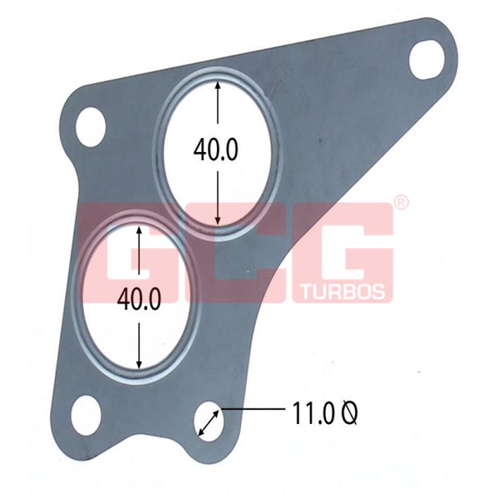 permaseal gasket turbine inlet subaru liberty ej20x ej20y twin scroll