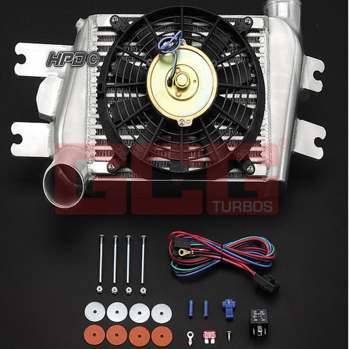 Intercooler Upgrade Nissan Patrol GU ZD30 20072012 Top Mount inc Fan