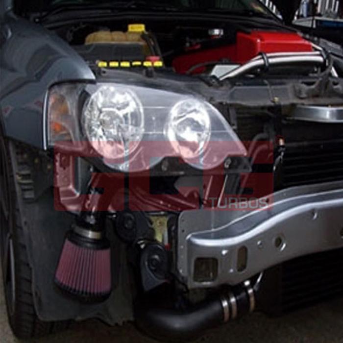 Cold Air Intake Under Headlight Ford Falcon BA/BF (BLACK)