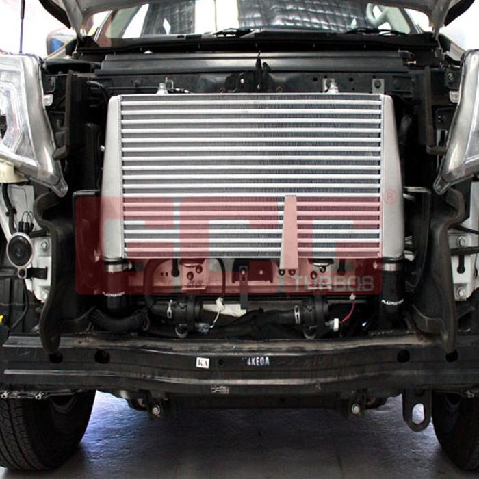 Intercooler Kit Nissan Navara D23 NP300 2014> Tube & Fin (BLACK)