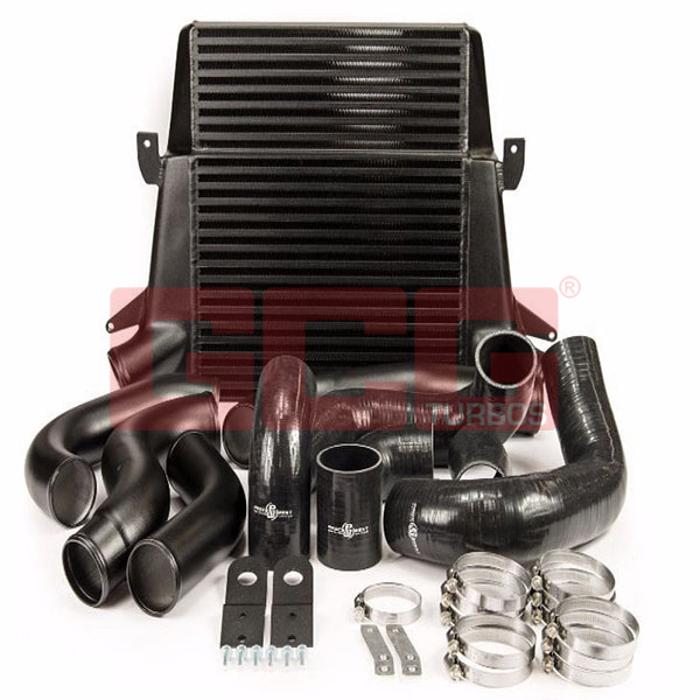 Process West Intercooler Kit Ford Falcon FG Stage 1 (Stepped Core BLACK)