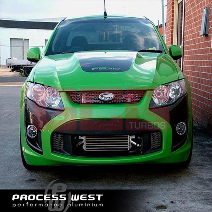 Process West Intercooler Kit Ford Falcon FG Stage 2 (BLACK)