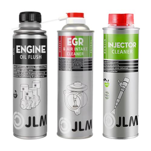 JLM Petrol Starter Kit (Fuel System Cleaner / Intake Cleaner / Oil Flush)