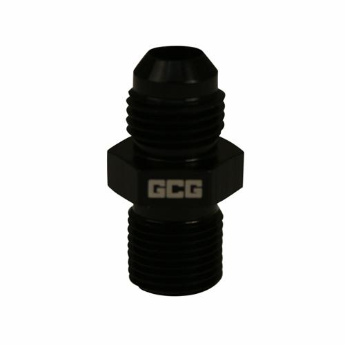 Fitting Water M14x1.5 to -6AN G25  GTW3884 / EFR Series (Black)