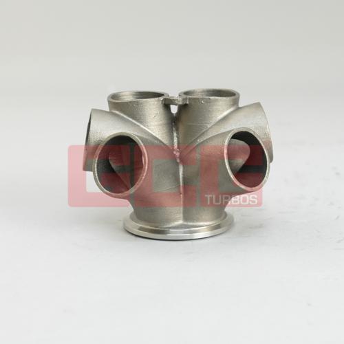 Merge Collector 6 Cylinder GT30/GT35 Single Entry V-Band; Single Wastegate