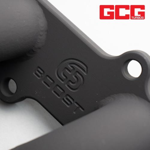 6Boost High Mount Manifold RB25 GTX35 VB Twin Entry Single Wastegate